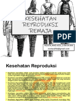 Kesehatan Reproduksi Remaja