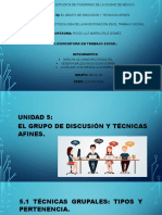 1exposición Unidad 5) - El Grupo de Discusión y Técnicas Afines.