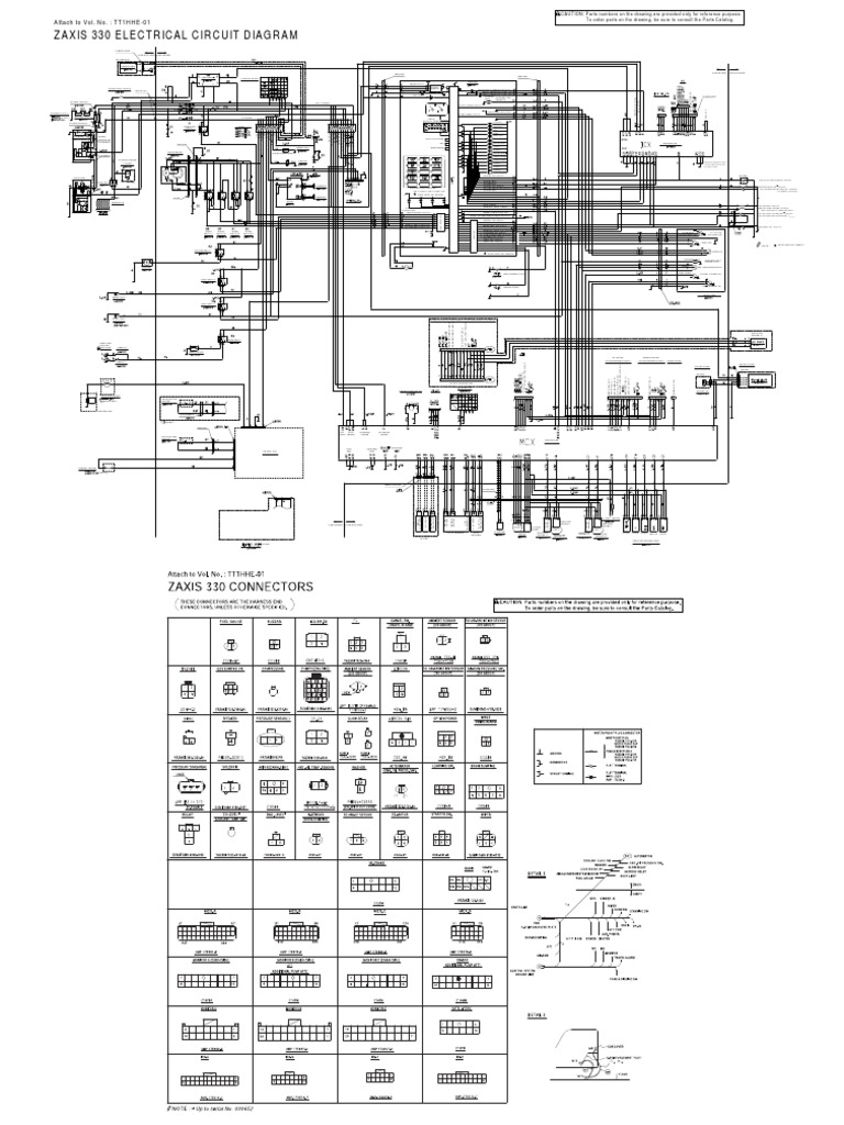 ZX330 Circuit (Electrical and Hydraulic) | PDF