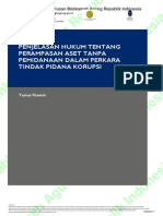 Restatement Penjelasan Hukum Tentang Perampasan Aset Tanpa Pemidanaan