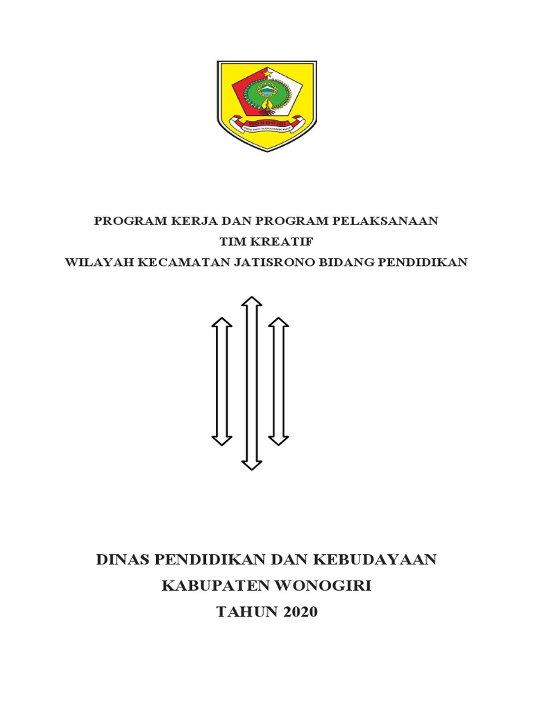 Program Kerja Tim Kreatif Pendidikan Jatisrono | PDF