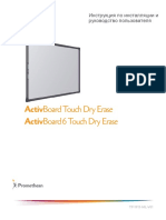 ActivBoard 6 Touch Dry Erase Installation User Guide