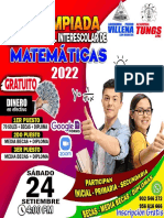 Bases del V  Concurso Nacional de Matemática 2022