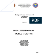 TCW MODULE For Students