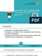 History of Computers