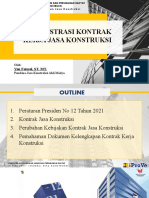 Administrasi Kontrak Jasa Konstruksi