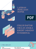 Latihan Penilaian Dupak