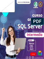 Personas Aptas Curso de SQL Server Intermedio Abril - Cecap Perú