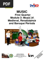 MUSIC - 9 - Q1 - MOD3 - LC5 - Week 6 7 - Music of The Medieval Renaissance and Baroque - CC