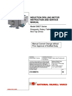 Induction Drilling Motor Instruction and Service Manual