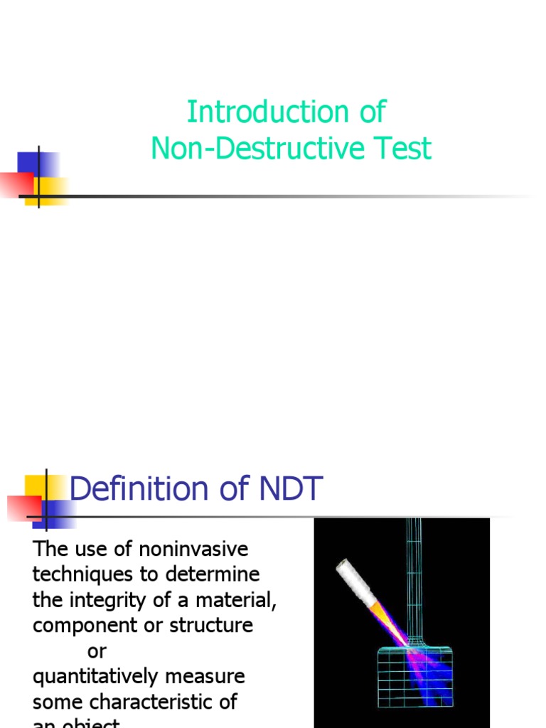 NDT 1 | PDF | Computers | Technology & Engineering