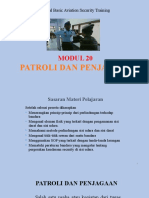 Modul 20 Patroli Dan Penjagaan
