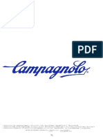 1988 Campagnolo Dealer Parts Catalogue