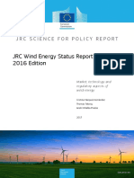 JRC Wind Energy Status Report 2016 Edition