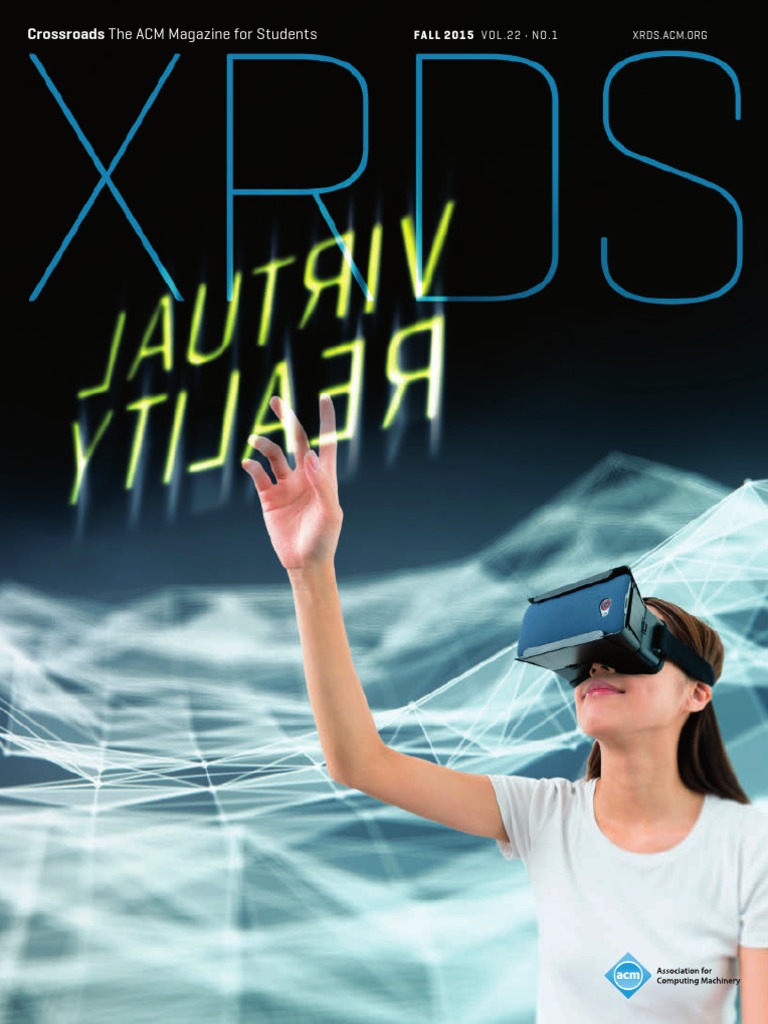 Crossroadsxrds2015fall DL PDF Virtual Reality Deep Learning