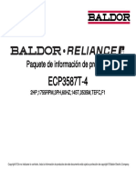 Motor Baldor ECP3587T-4