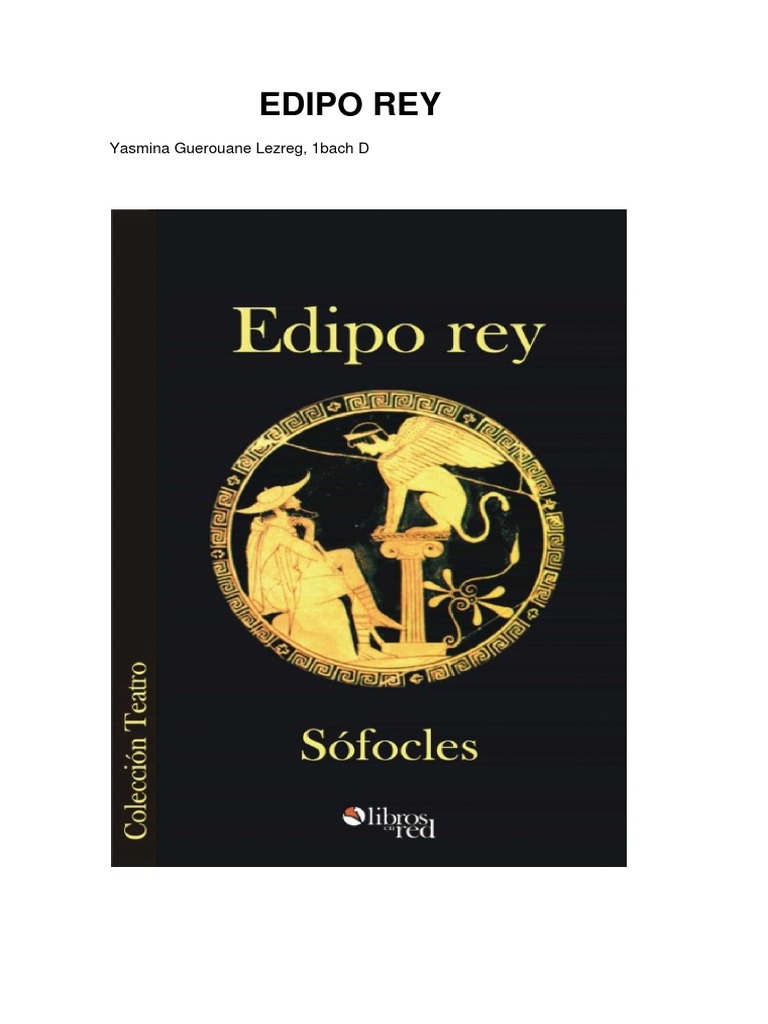 Edipo Rey Final y Correcto | PDF | Edipo | Sófocles