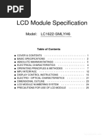 1602A LCD Module Datasheet Guide | PDF