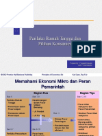 Bab 4 Perilaku Rumah Tangga & Pilihan Konsumen