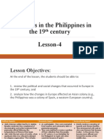 Lesson-4 Condition in The Philippines in The 19th Century