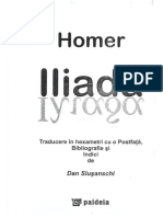 Iliada (Trad. Slusanschi) (Homer)