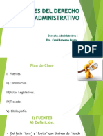 Fuentes del Derecho Administrativo