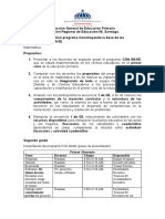 Agenda Capacitación Docentes de 2do