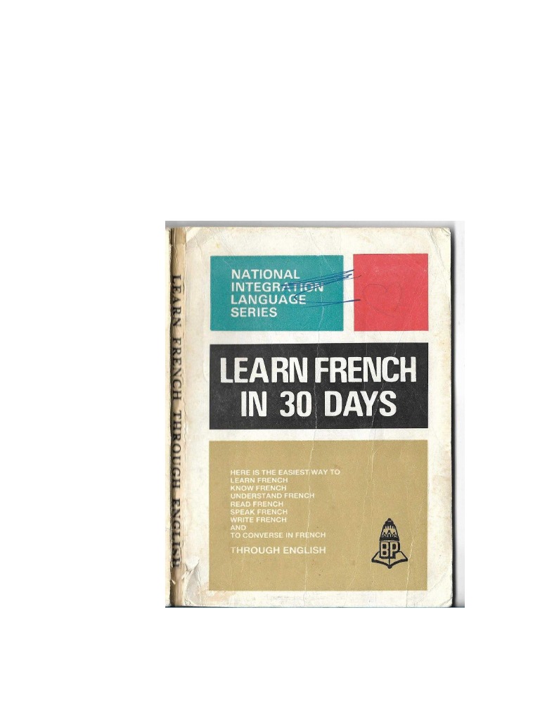 Learn French in 30 Days - Balaji Publications | PDF