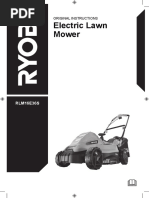 Ryobi RLM16E36S Manual