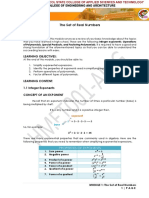 Module 1-Set of Real Numbers