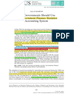 Why Governments Should Use The Government Finance Statistics Accounting System