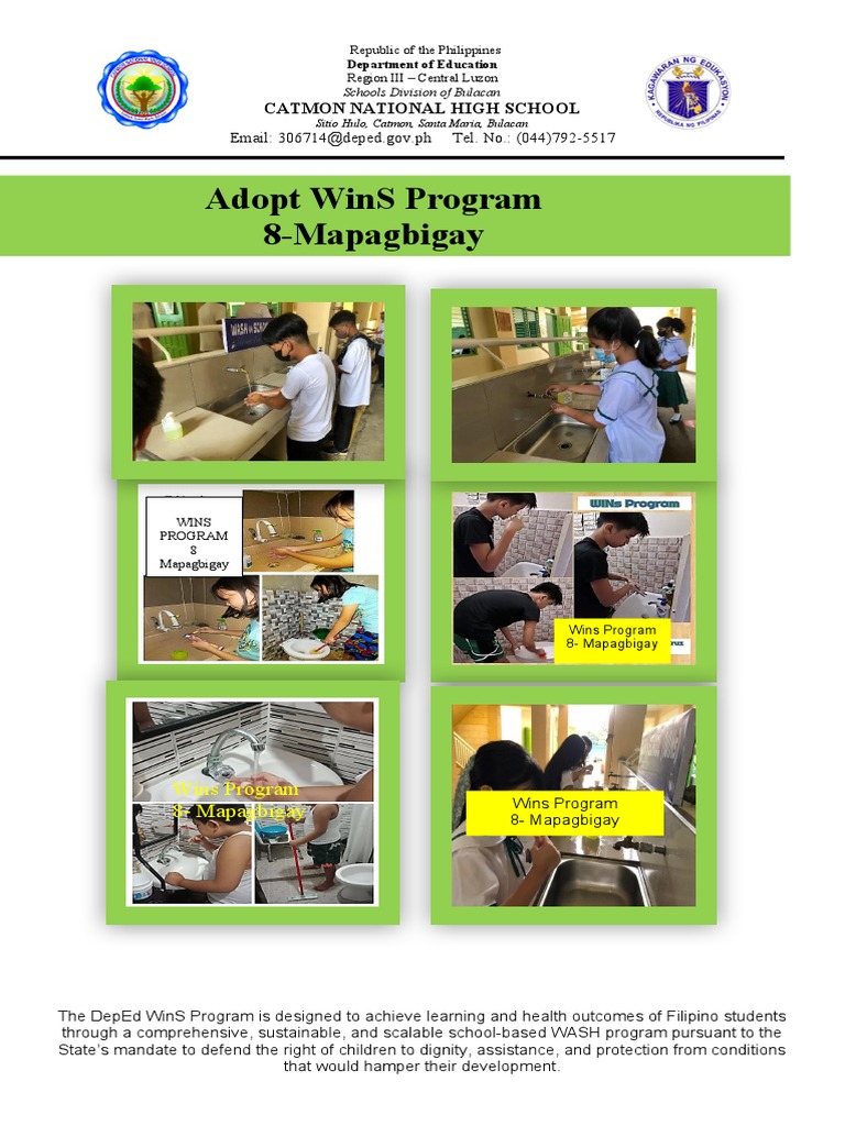 WinS Program Overview for Schools | PDF