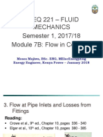 EEEQ 221 Fluid Mechanics 7B - Notes For 2nd February 2018
