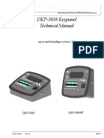 DKP-3016 Panel F01U331632 - Technicalmanual