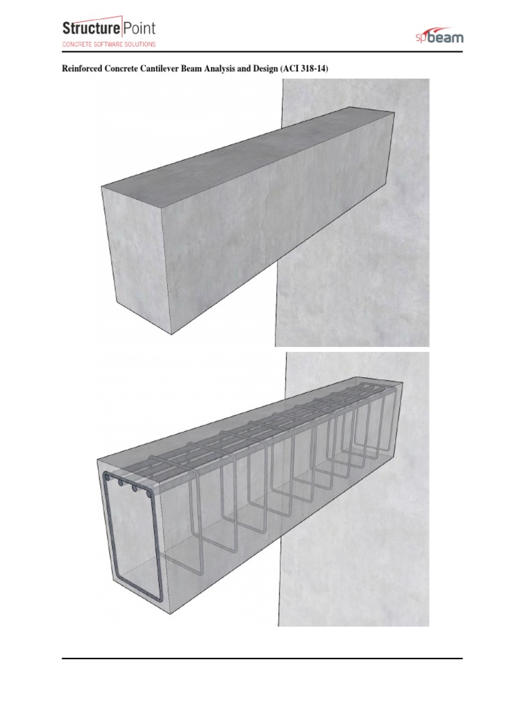 Cantilever Beam Design and Analysis Guide | PDF | Beam (Structure ...