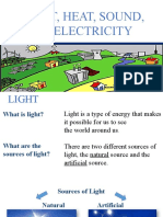 Light, Heat, Sound, and Electricity