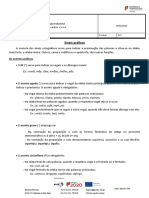 Sinais gráficos e acentuação em português