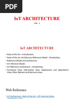 Unit - 3 Iot Architecture - C