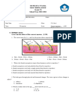 Health Education Test Simulation Grade Vi 22-23