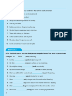 VERB WORKSHEET