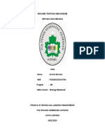 RESUME TENTANG MEKANISME Mitosis