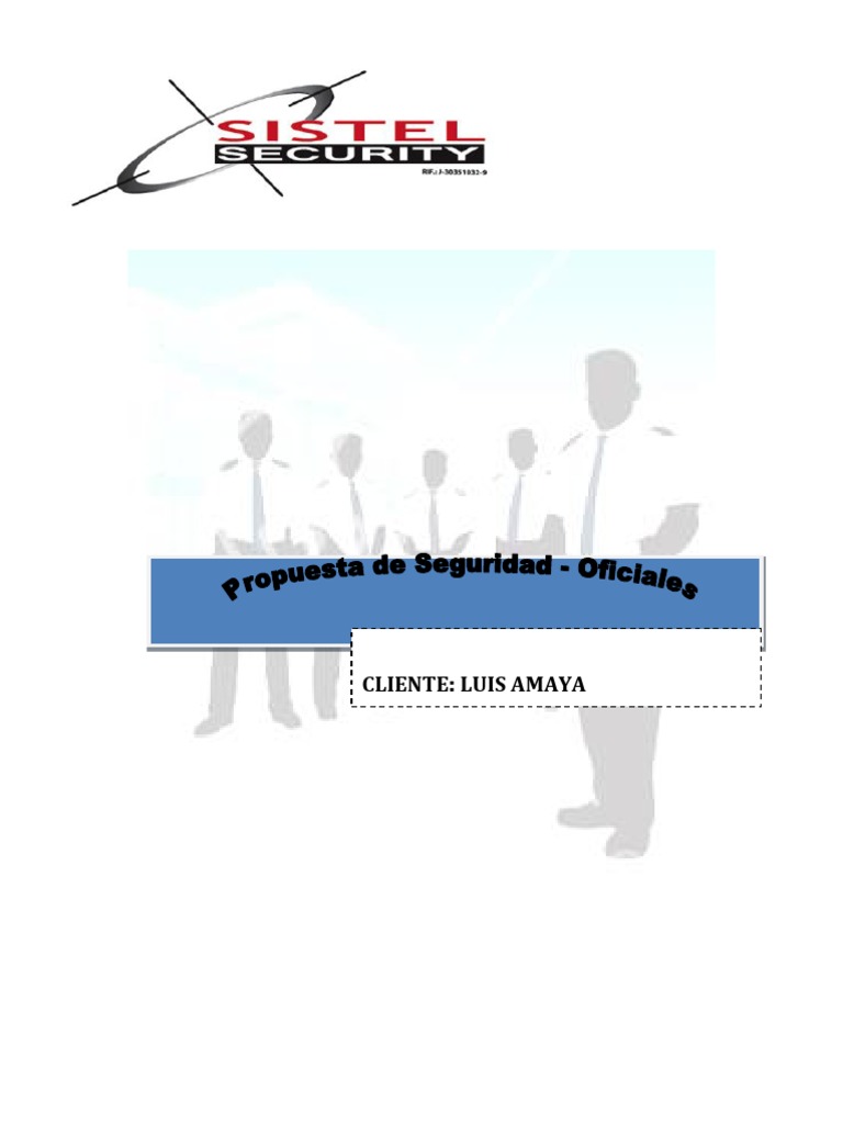 Propuesta de Servicios de Seguridad Privada | PDF | Business | Valores