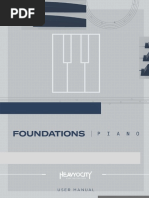 Foundations Piano Manual