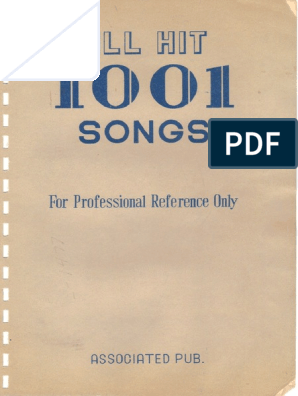 All Hit 1001 Songs | PDF
