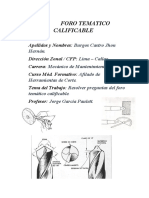 Foro Tematico Calificable