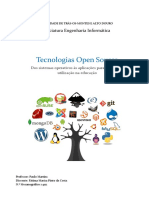 Tecnologias Open Source 