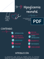 Hipoglicemia Neonatal