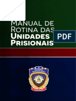 Manual de rotina das unidades prisionais