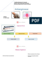 Antianginosos y sus efectos