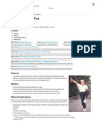 Single Leg Stance Test - Physiopedia